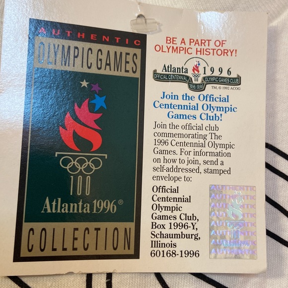 Rare Vintage Olympic Games NWT 1996 Coca Cola  T-Shirt - Picture 8 of 10